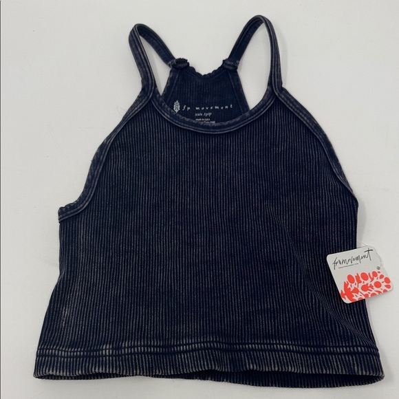 FP Movement by Free People Tops - Free People Black Ribbed Tank TopXS/S